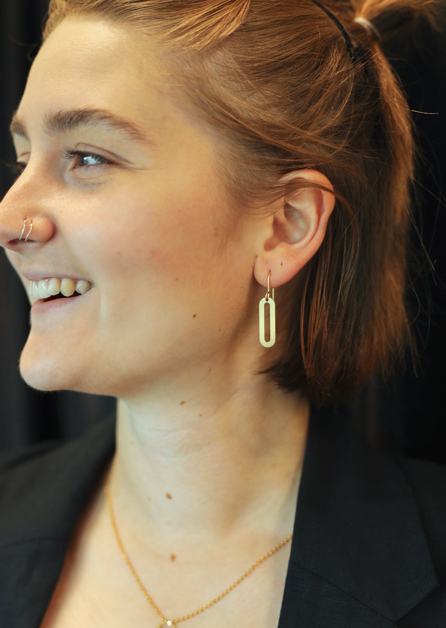 Olivia Oval Earrings