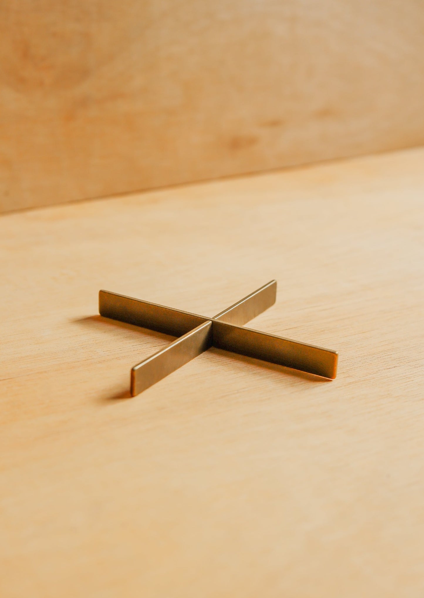 X Coasters - Brass (Set of 4)