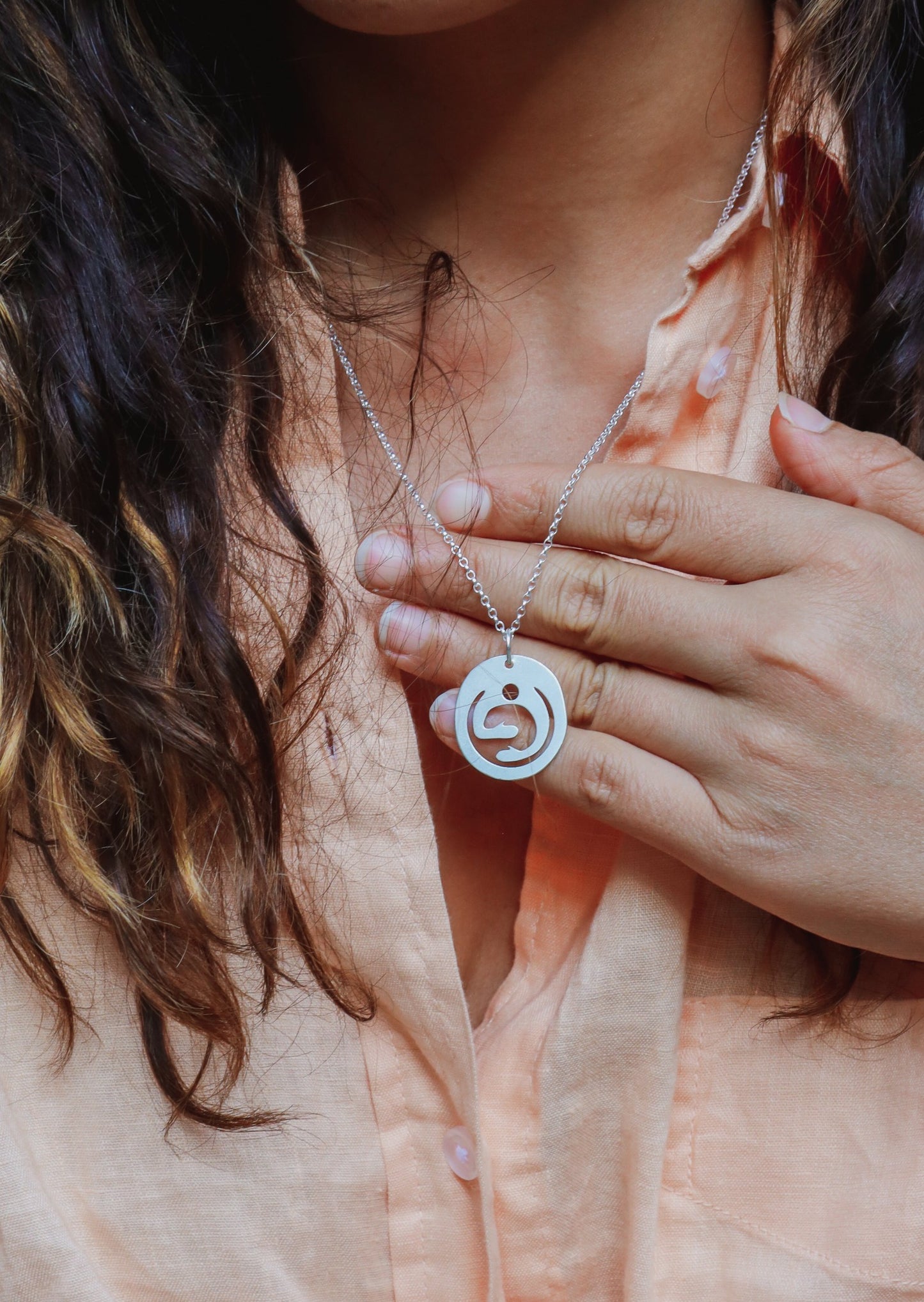 Hugs Soon Pendant Necklace