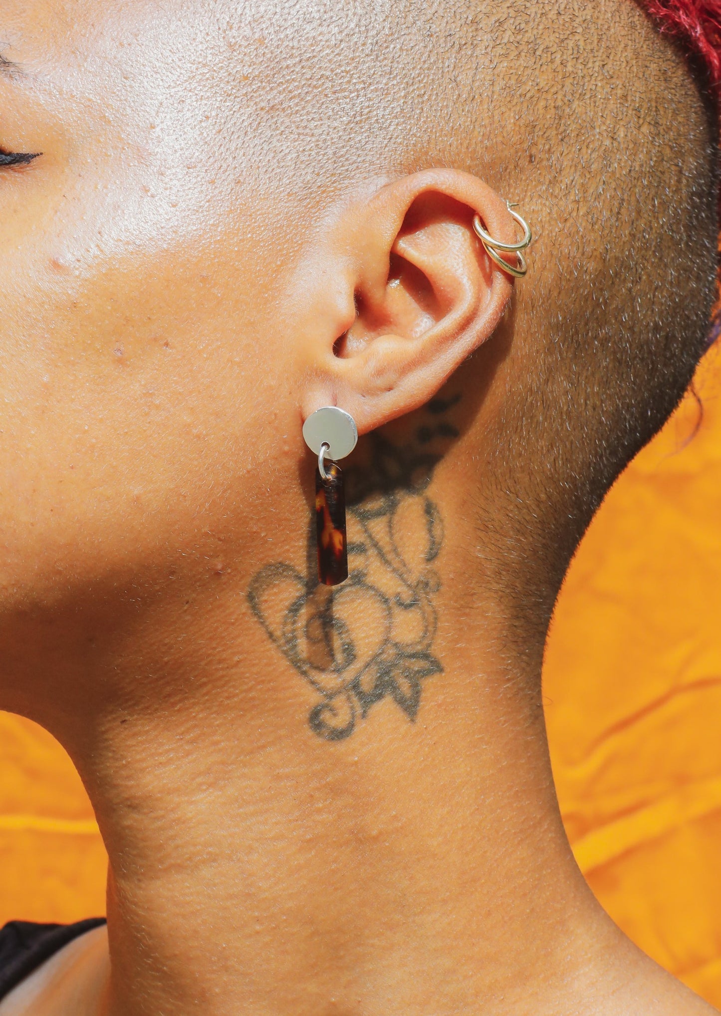 Persian Silver Earrings
