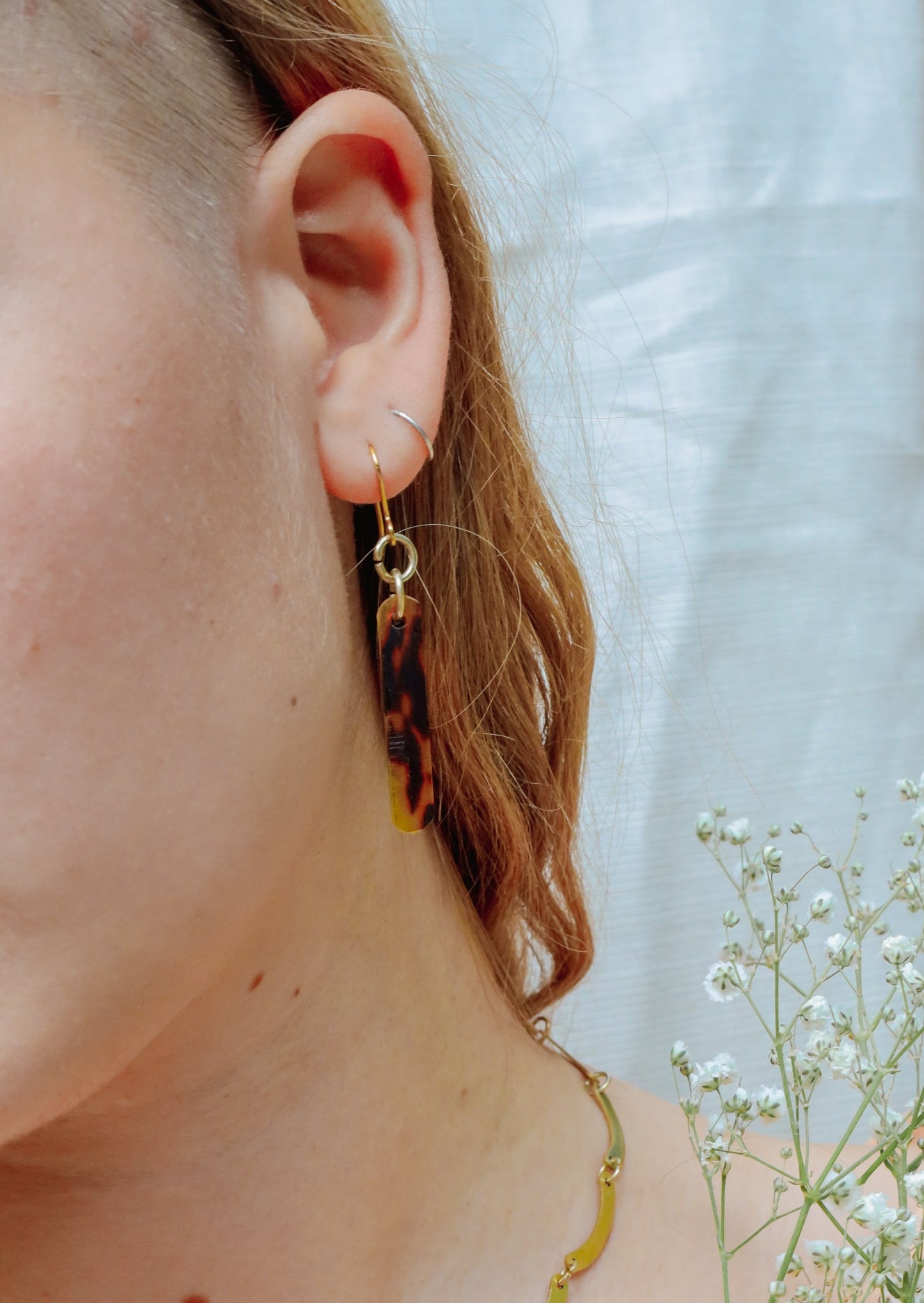 Acetate Bream Earrings