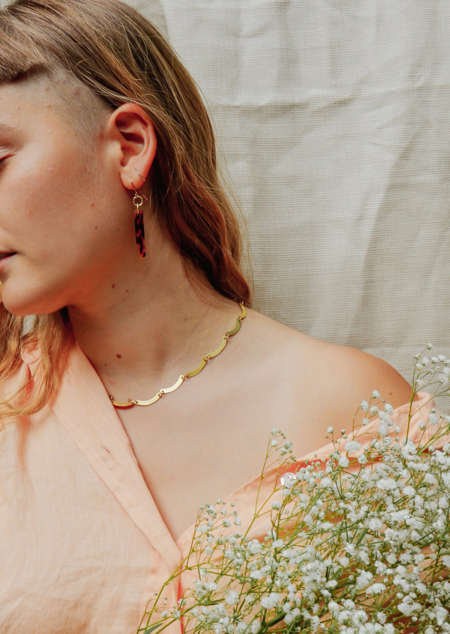 Acetate Bream Earrings