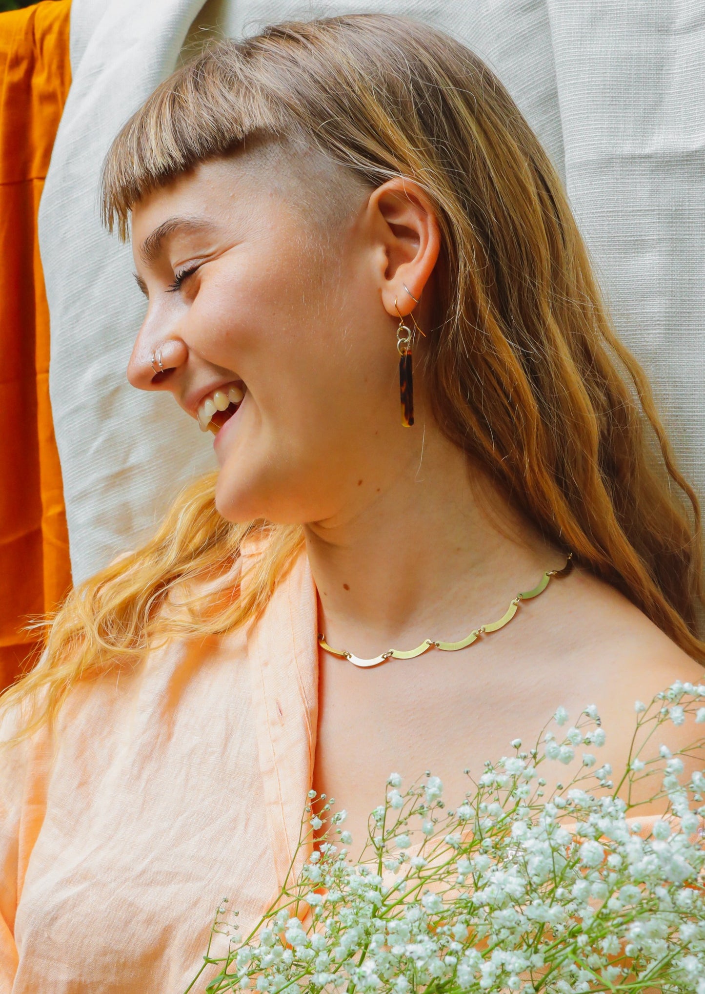 Acetate Bream Earrings