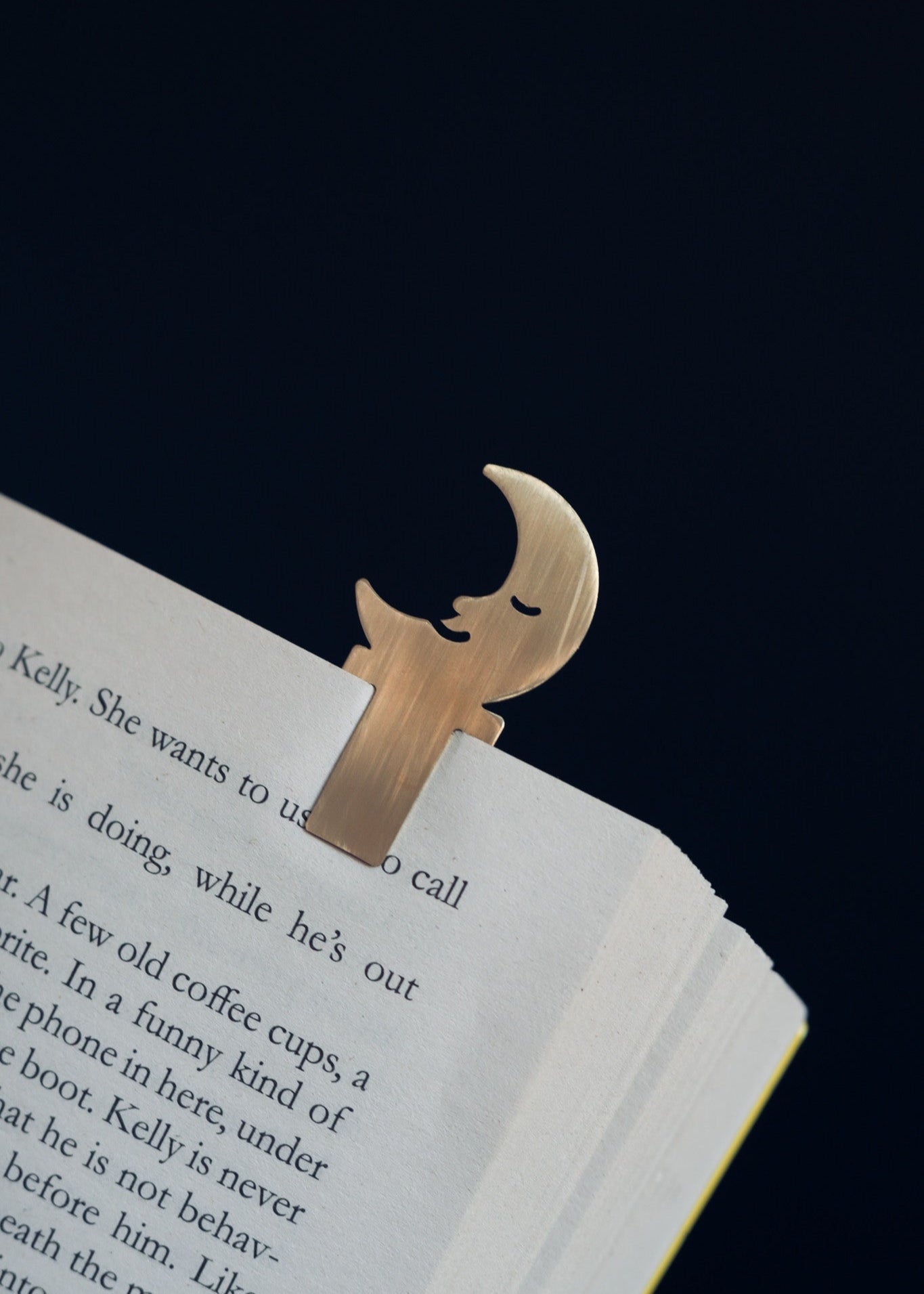 Cosmos Space Bookmark Trio - Brass