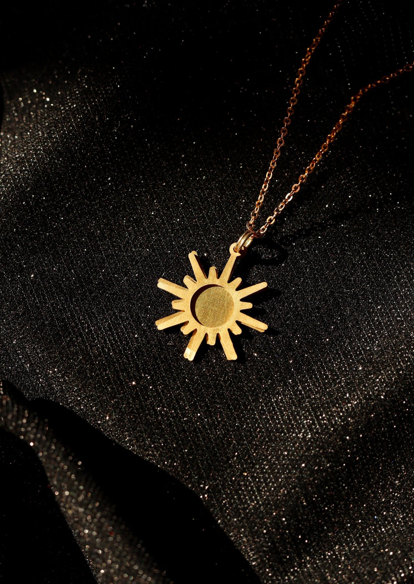 Sunburst Pendant Necklace