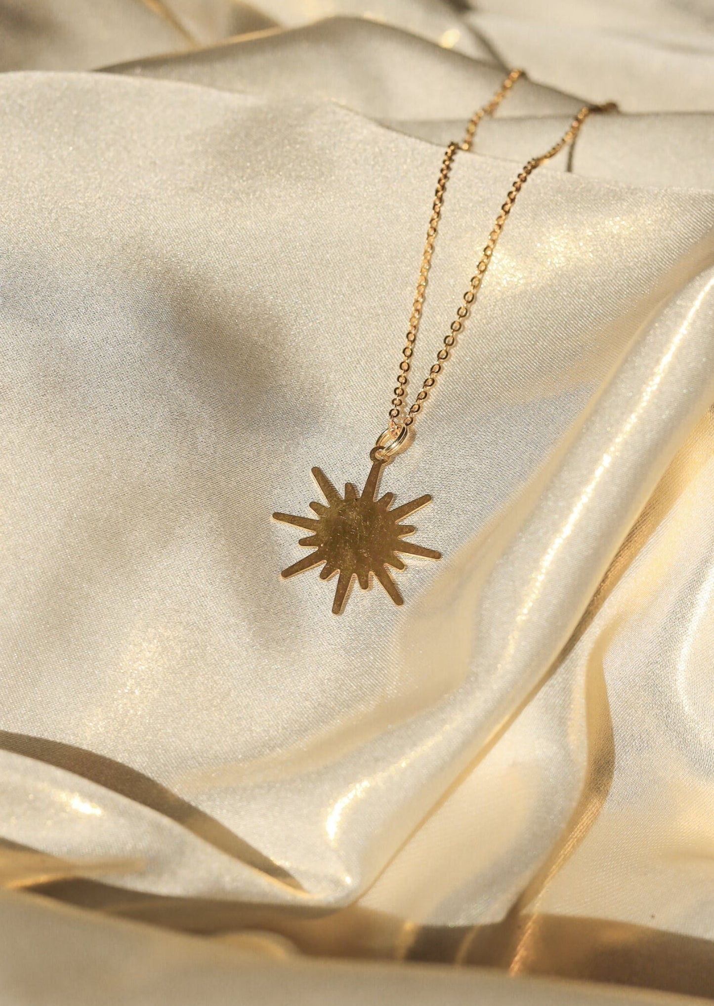 Sunburst Pendant Necklace