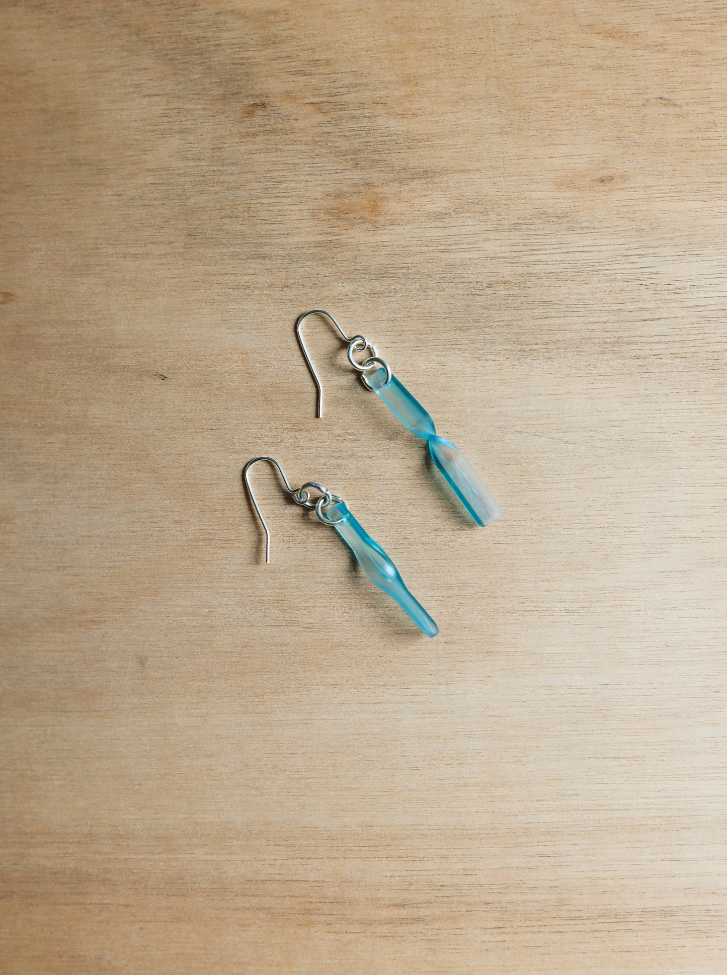 Acetate Coastal Twist Earrings