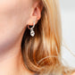 Sardine Charm Huggie Hoops