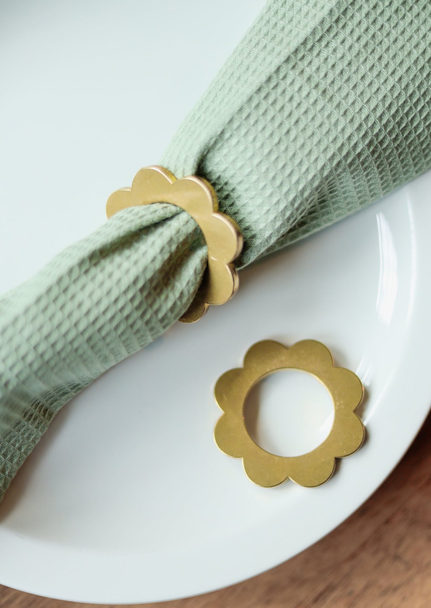 Napkin Rings - Brass (Set of 2)