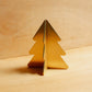 Christmas Tree Table Decoration - Brass