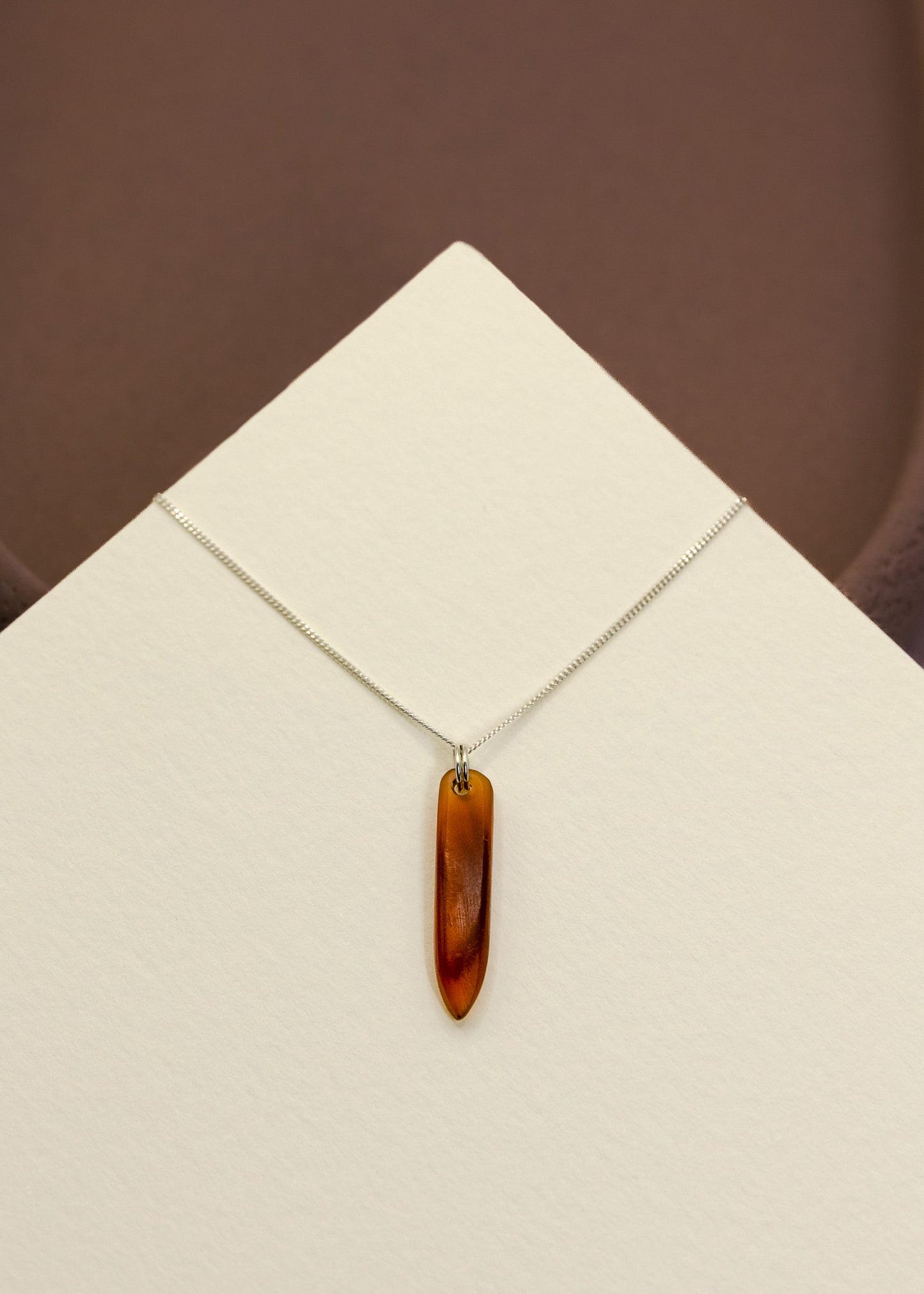 January Birthstone Necklace