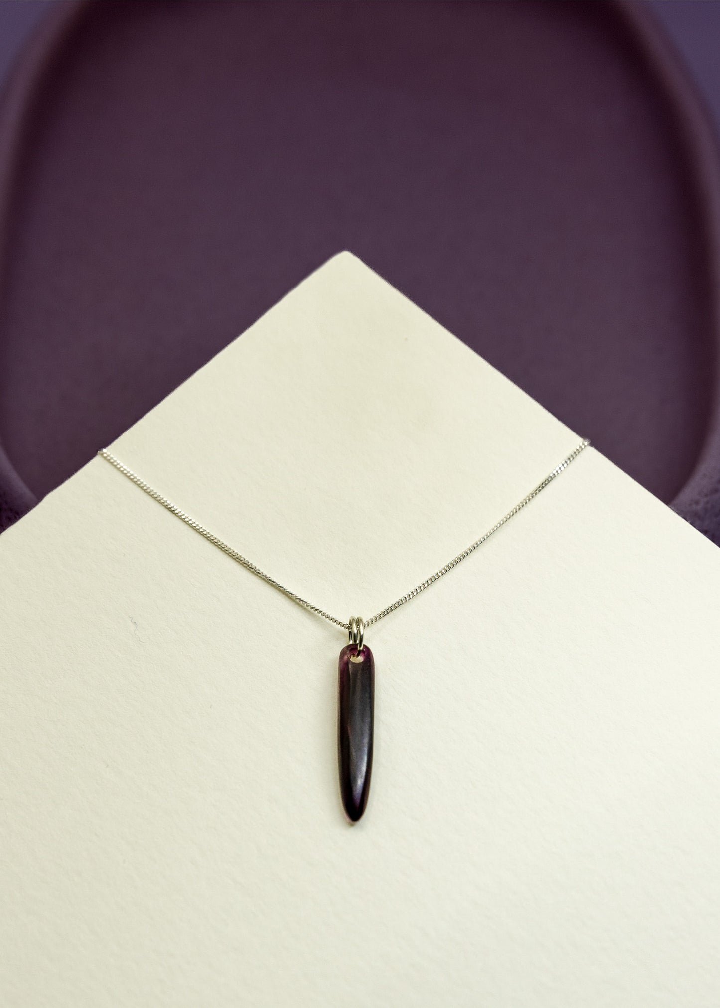 February Birthstone Necklace