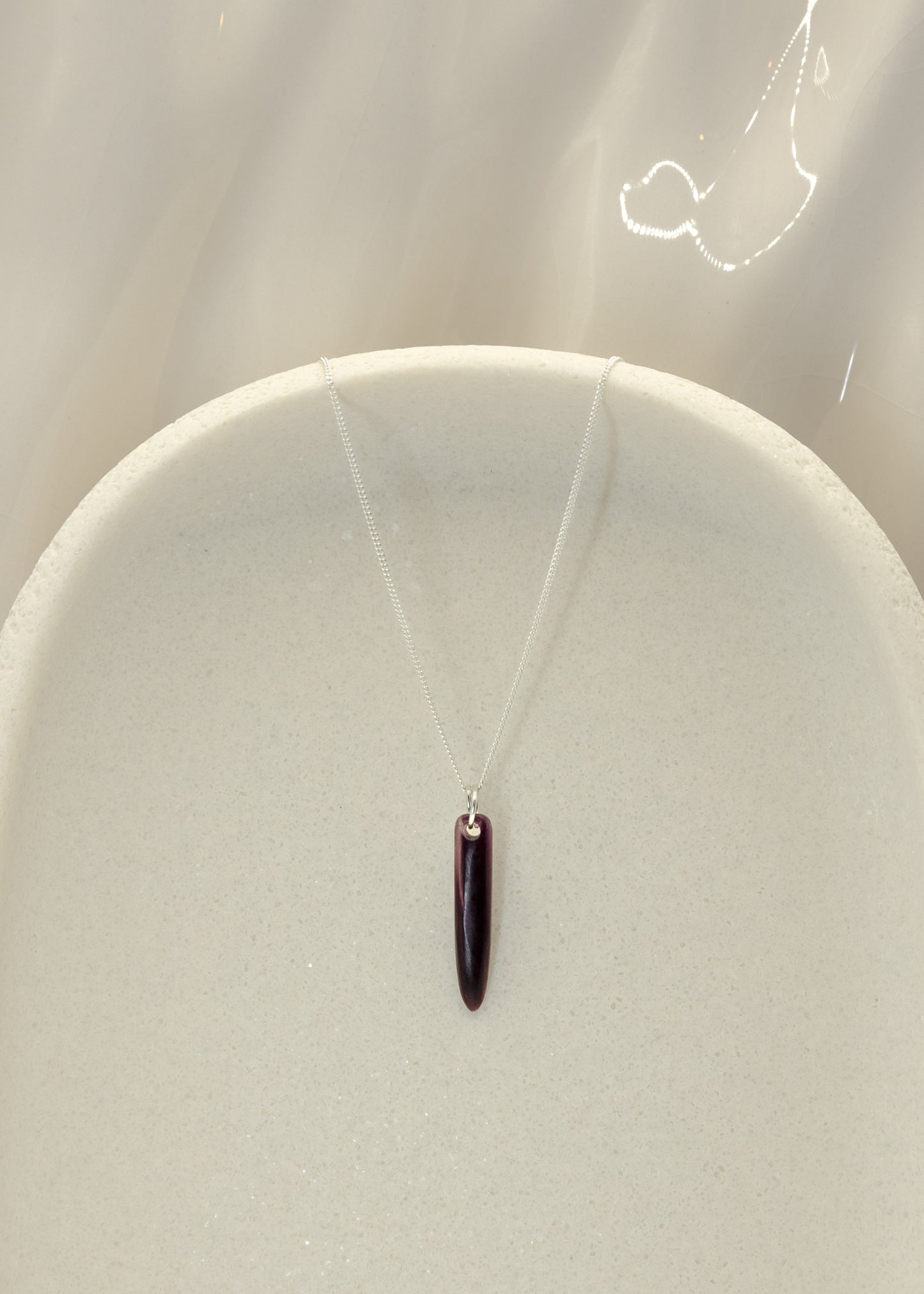 February Birthstone Necklace